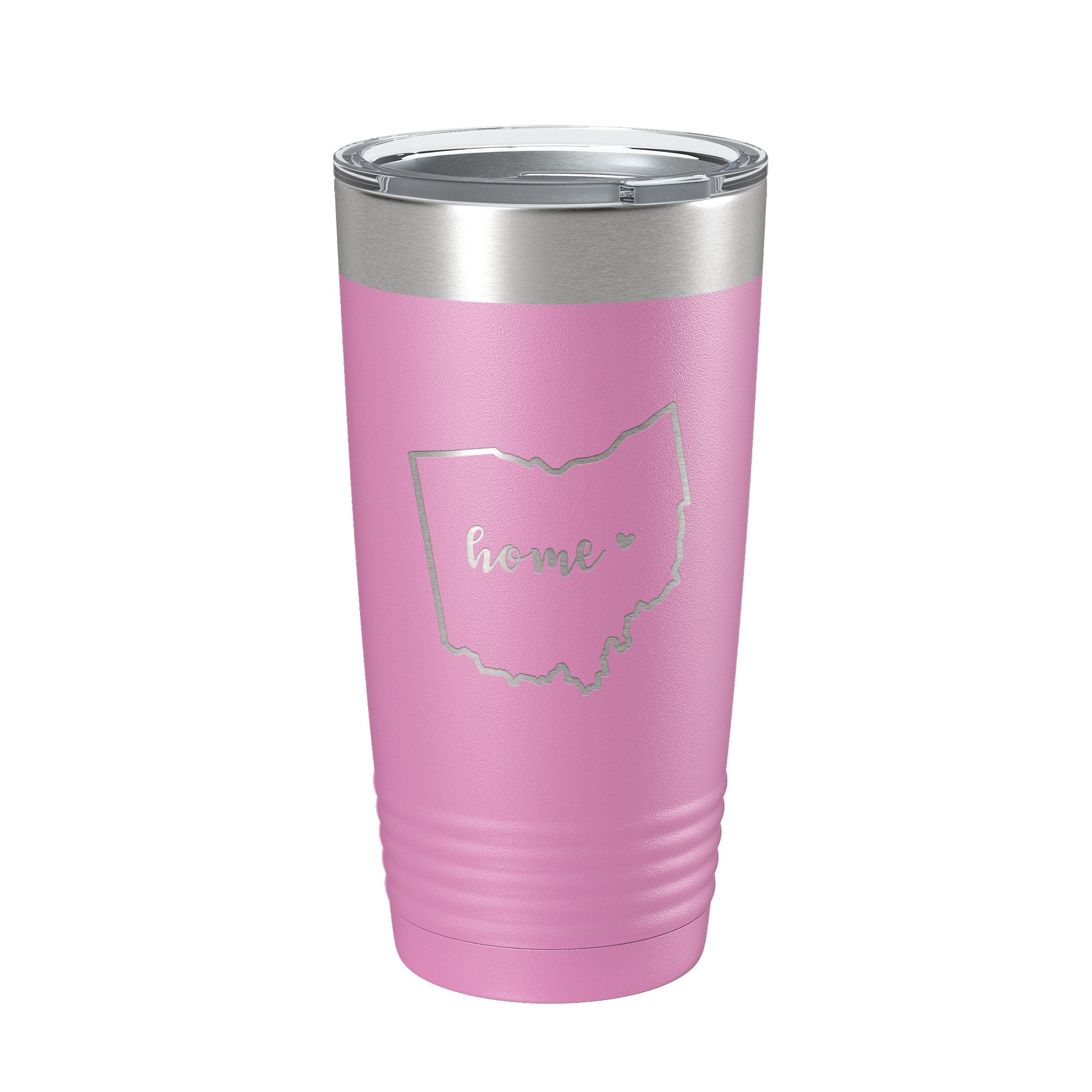 Ohio Tumbler Home State Travel Mug Insulated Laser Engraved Map Coffee Cup 20 oz