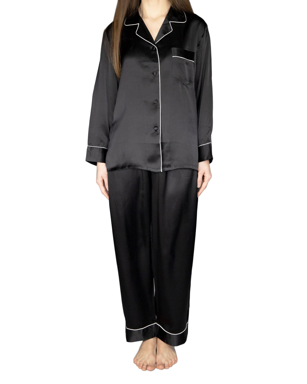 100% Silk Pajama Set, Maia