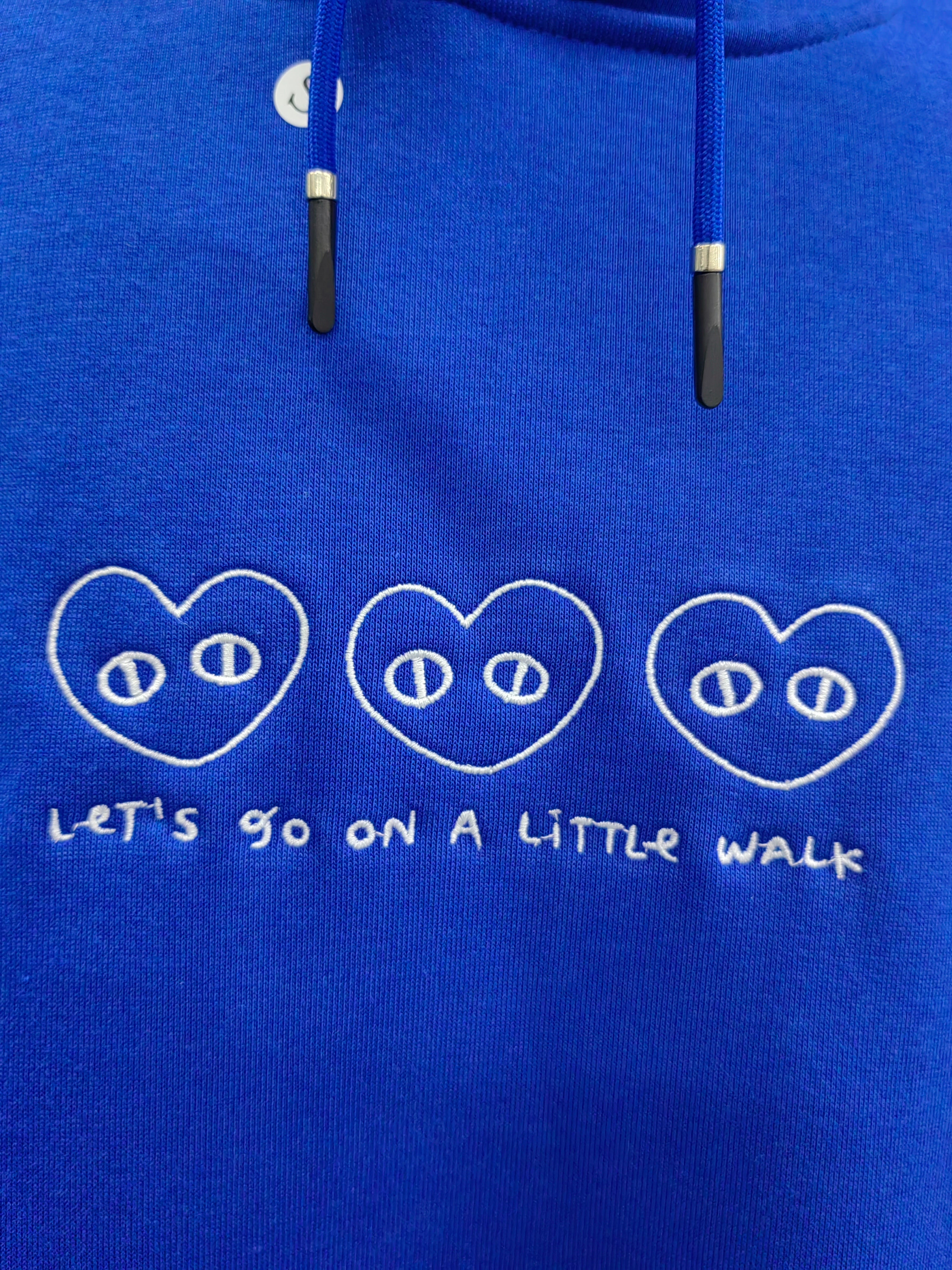 SHINZOU: Embroidered thick hoodie