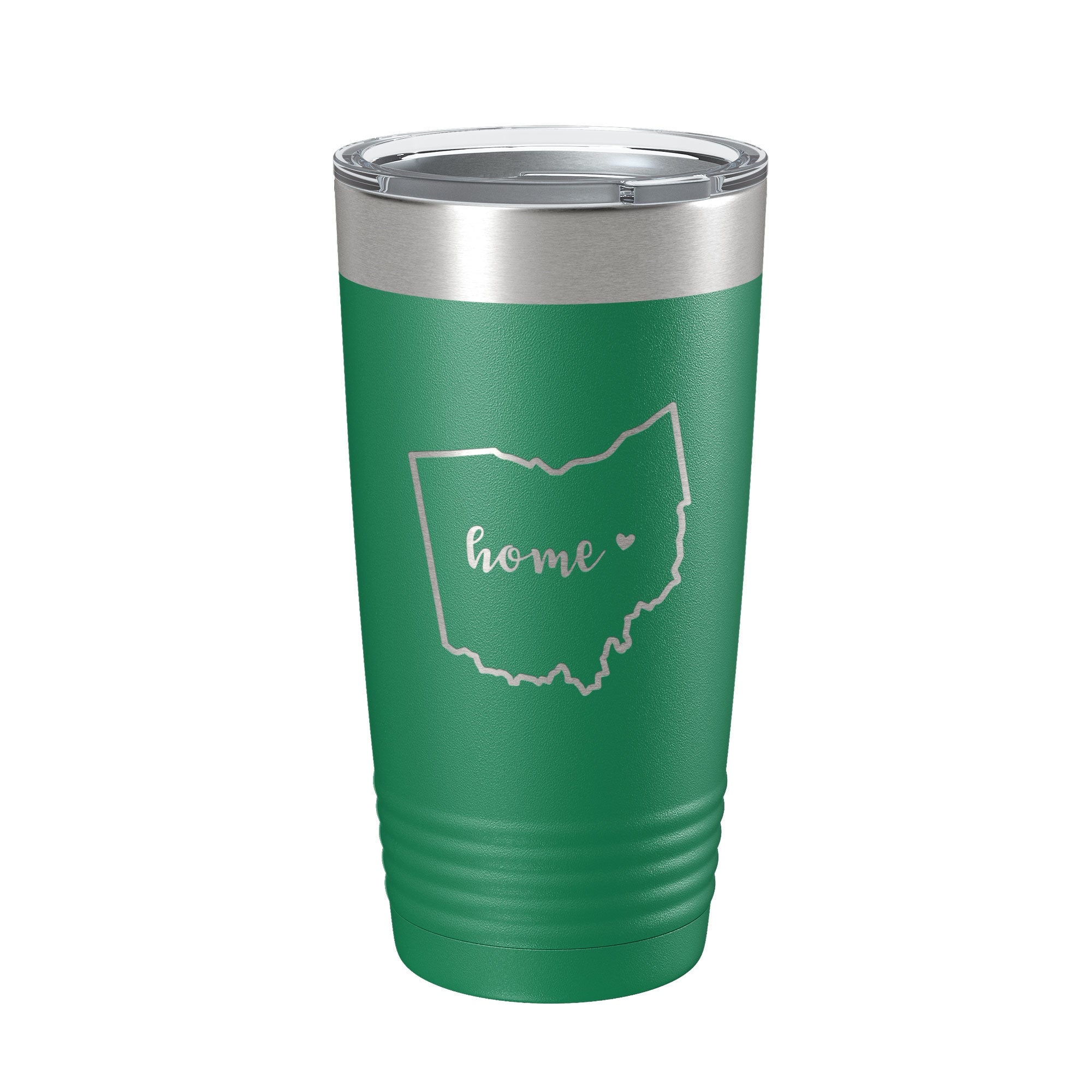 Ohio Tumbler Home State Travel Mug Insulated Laser Engraved Map Coffee Cup 20 oz