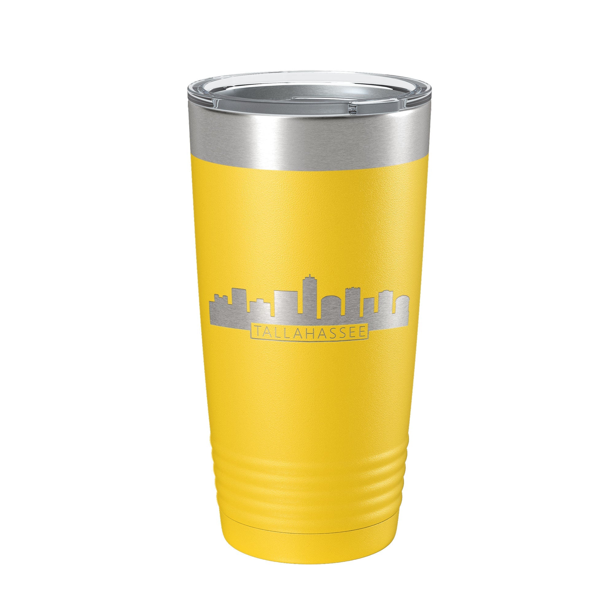 Tallahassee Skyline Minimalist Tumbler Travel Mug Insulated Laser Engraved Coffee Cup Florida 20 oz