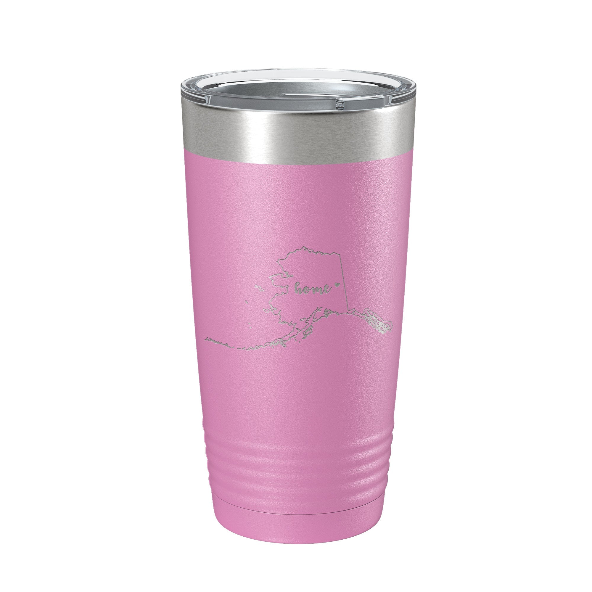 Alaska Tumbler Home State Travel Mug Insulated Laser Engraved Map Coffee Cup 20 oz