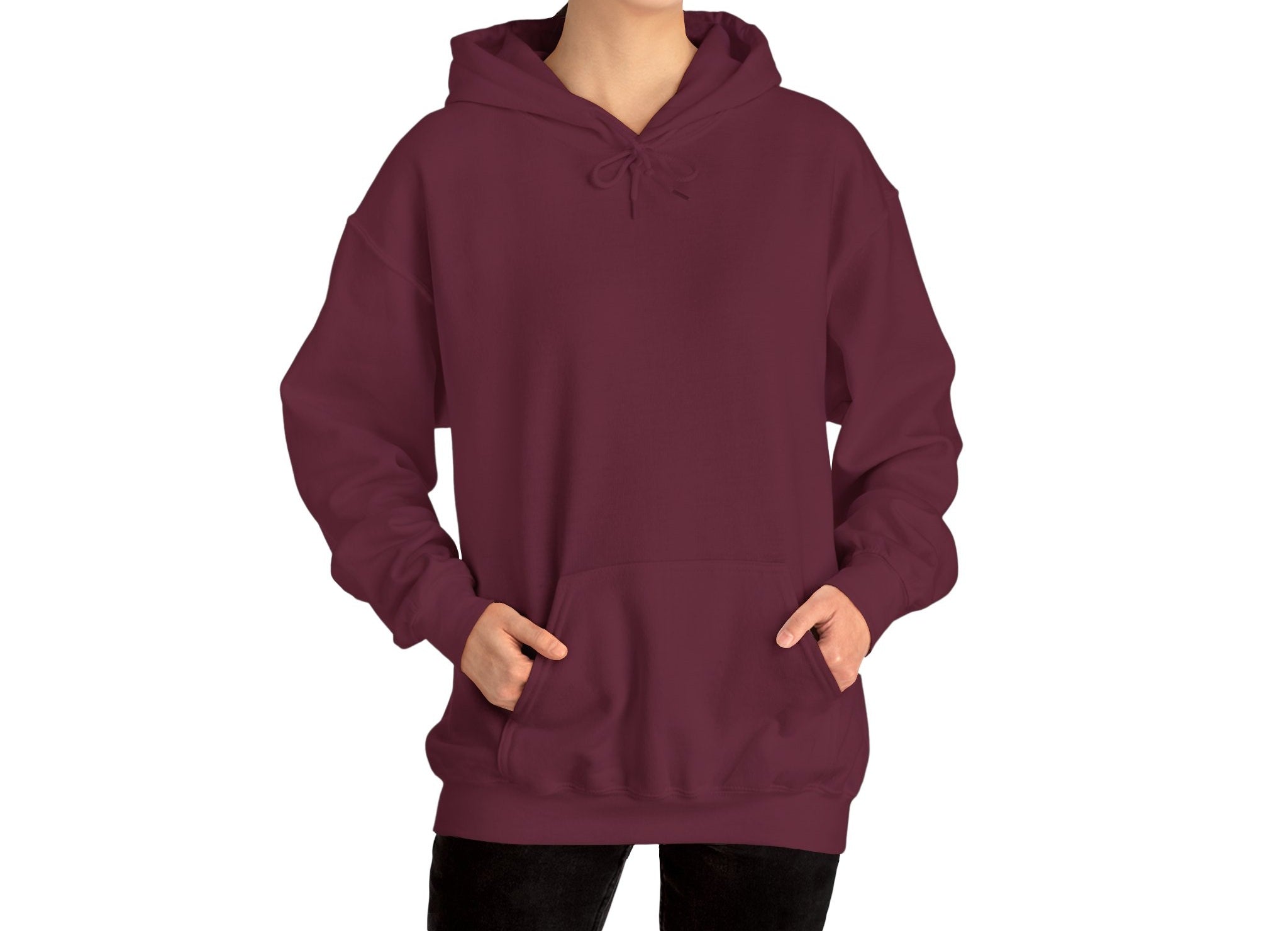 Unisex Heavyweight Hooded Sweatshirt - Premium Pullover Hoodie for Men & Women, From Manufacturer Cozy Winter Fleece for Cold Weather