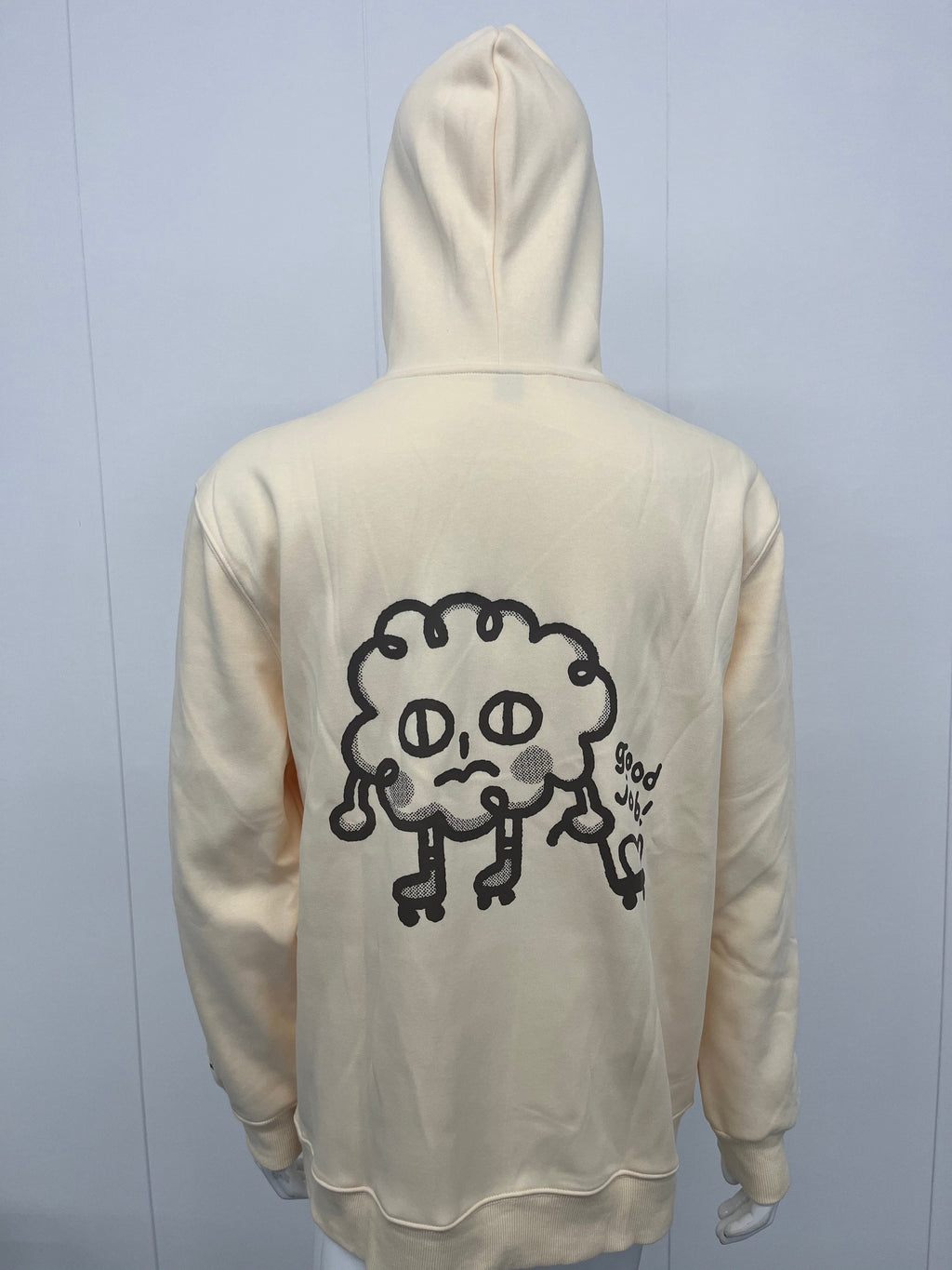 SHINZOU: Embroidered thick hoodie