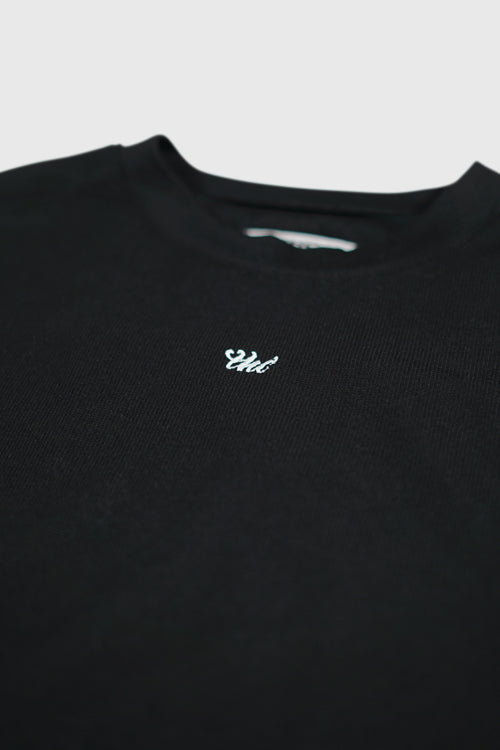 Waffle Terry Thermal Sweater