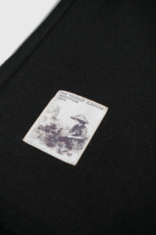 Waffle Terry Thermal Sweater