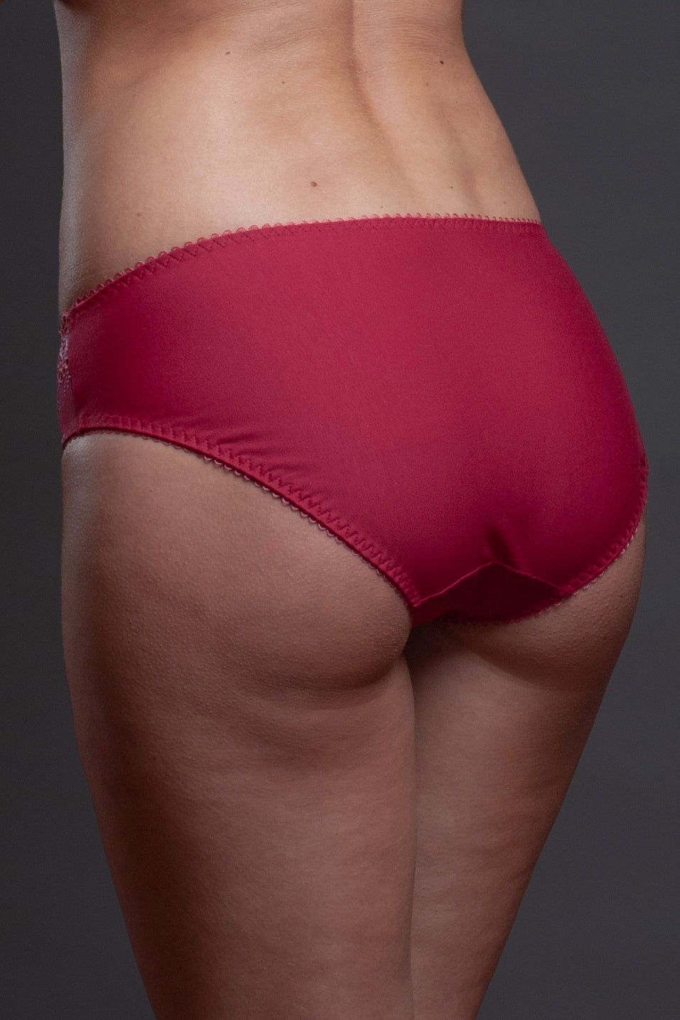 Lavinia Sweet Raspberry Soft Cotton Bikini Panty