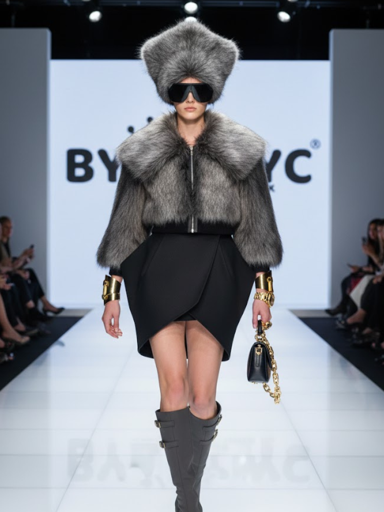 Women's Jacket VEGAN WALL STREET Prêt-à-Porter Colecction BYMANYC ® New York