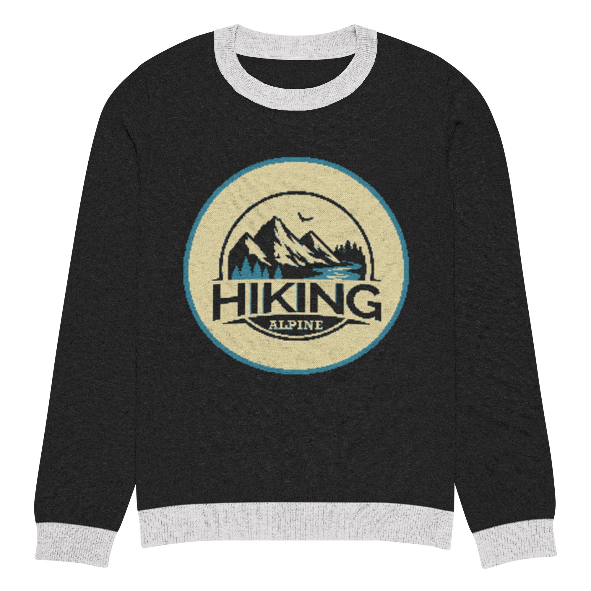 Hiking Alpine Knitted crew neck sweater