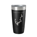 Burr Oak Lake Map Tumbler Travel Mug Insulated Laser Engraved Coffee Cup Ohio 20 oz